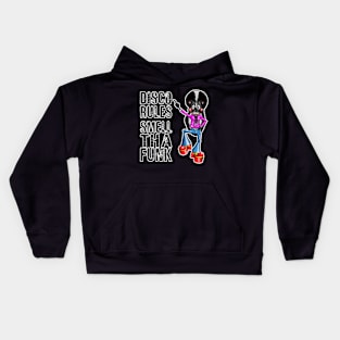 Funny Disco Rules Smell Tha Funk Skunk Kids Hoodie